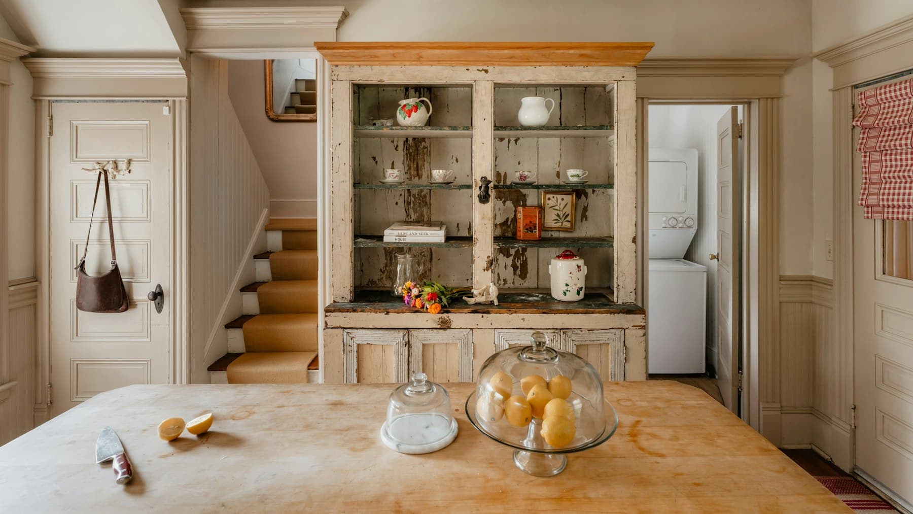 A warm rustic kitchen, showing the kind of lived-in room buyers judge quickly before a sale.